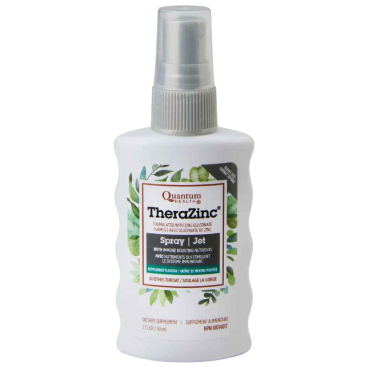 Quantum Health TheraZinc Throat Spray 59ml