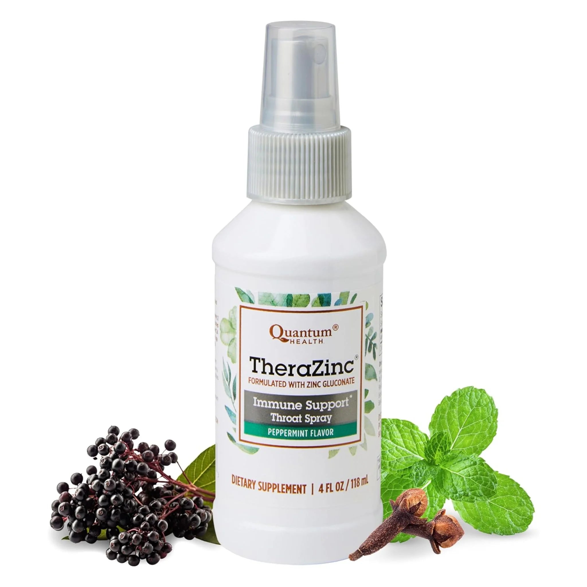 Quantum Thera Zinc Throat Spray 118ml