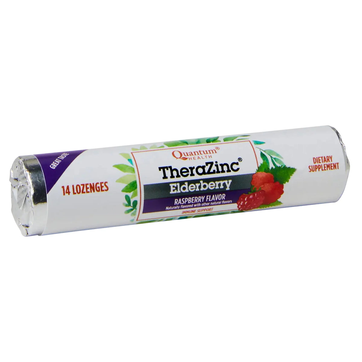 Quantum Health Zinc Elderberry Lozenges 14 Lozenges