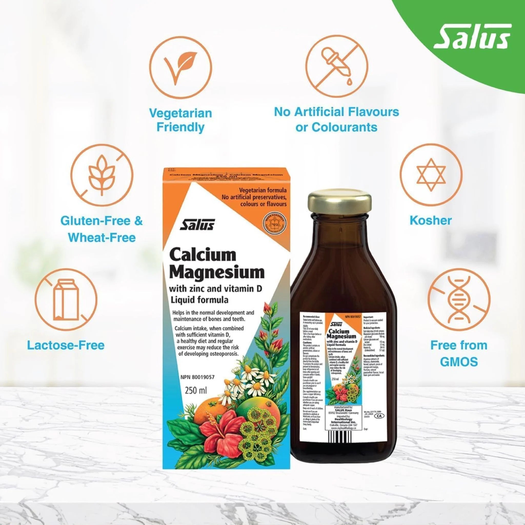 Salus Calcium Magnesium 250+500 ml Bonus Shrink