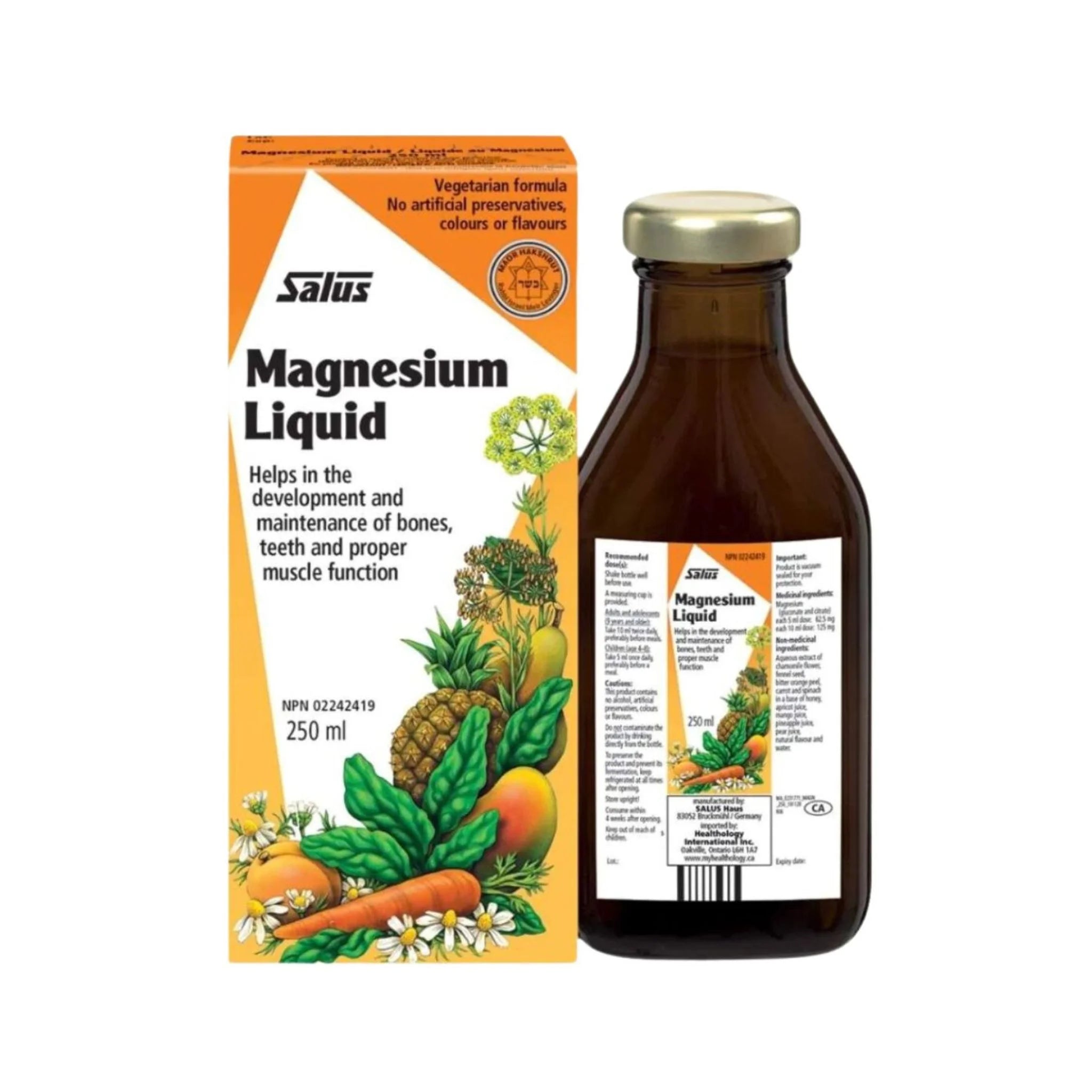 Salus Magnesium 250+500 Bonus Shrink - Nature's Source Inc