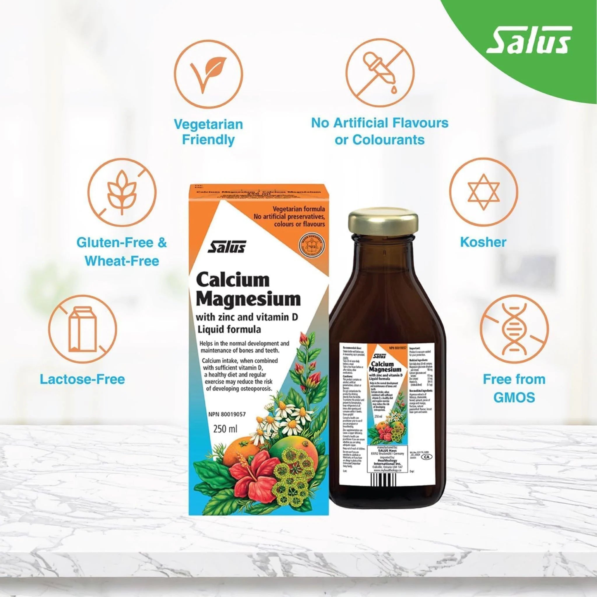 Salus Calcium Magnesium - 250ml
