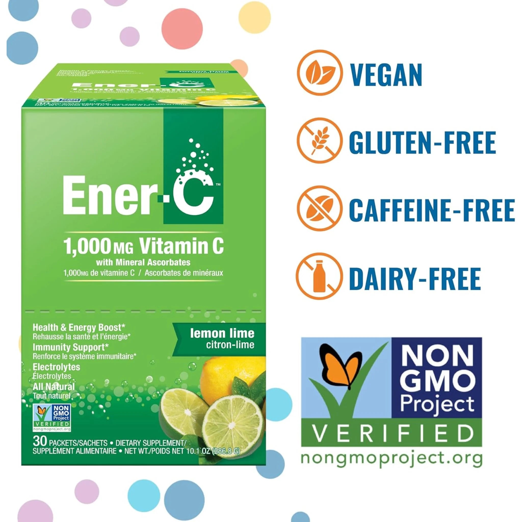 Ener-C Lemon Lime 30 Packets - Nature's Source Inc