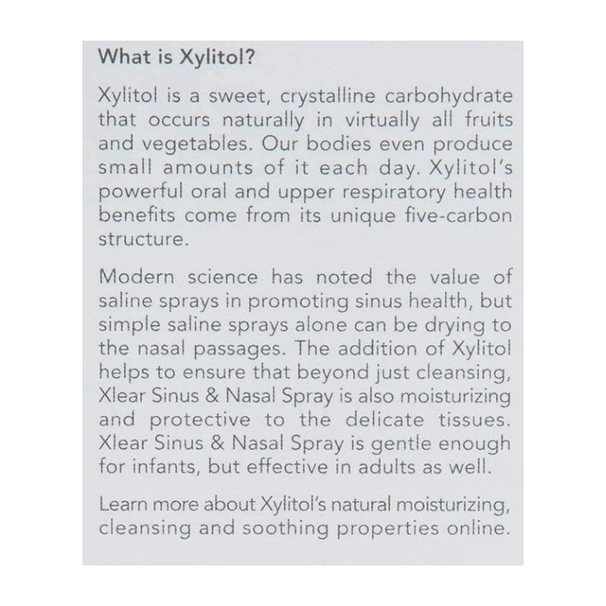 Xlear Natural Nasal Spray (With Xylitol) - 45 ml - Nature's Source Inc