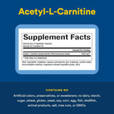 Natural Factors AcetylLCarnitine 500 mg 60vc - Nature's Source Inc