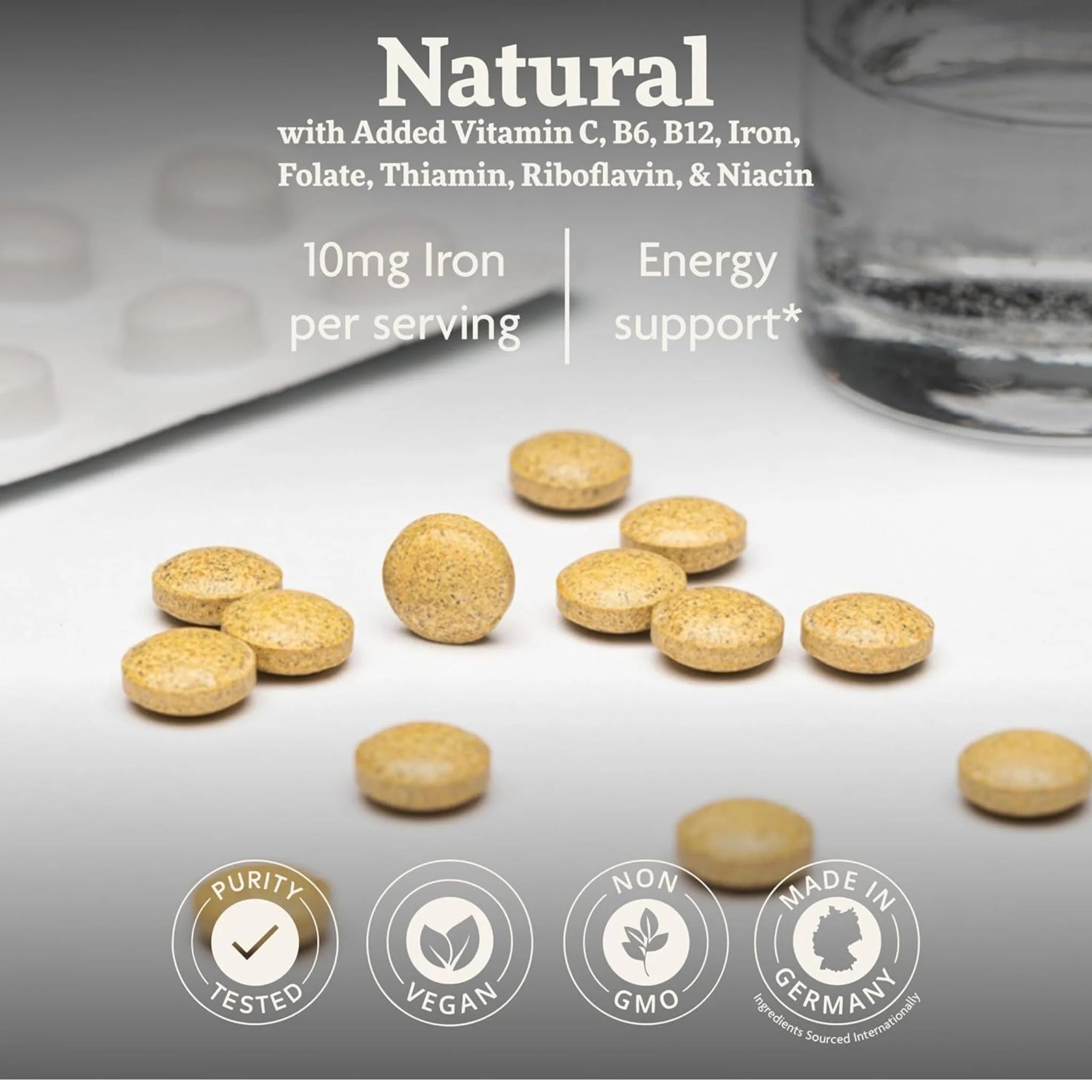 Salus Floradix Iron - 80 Tablets - Nature's Source Inc
