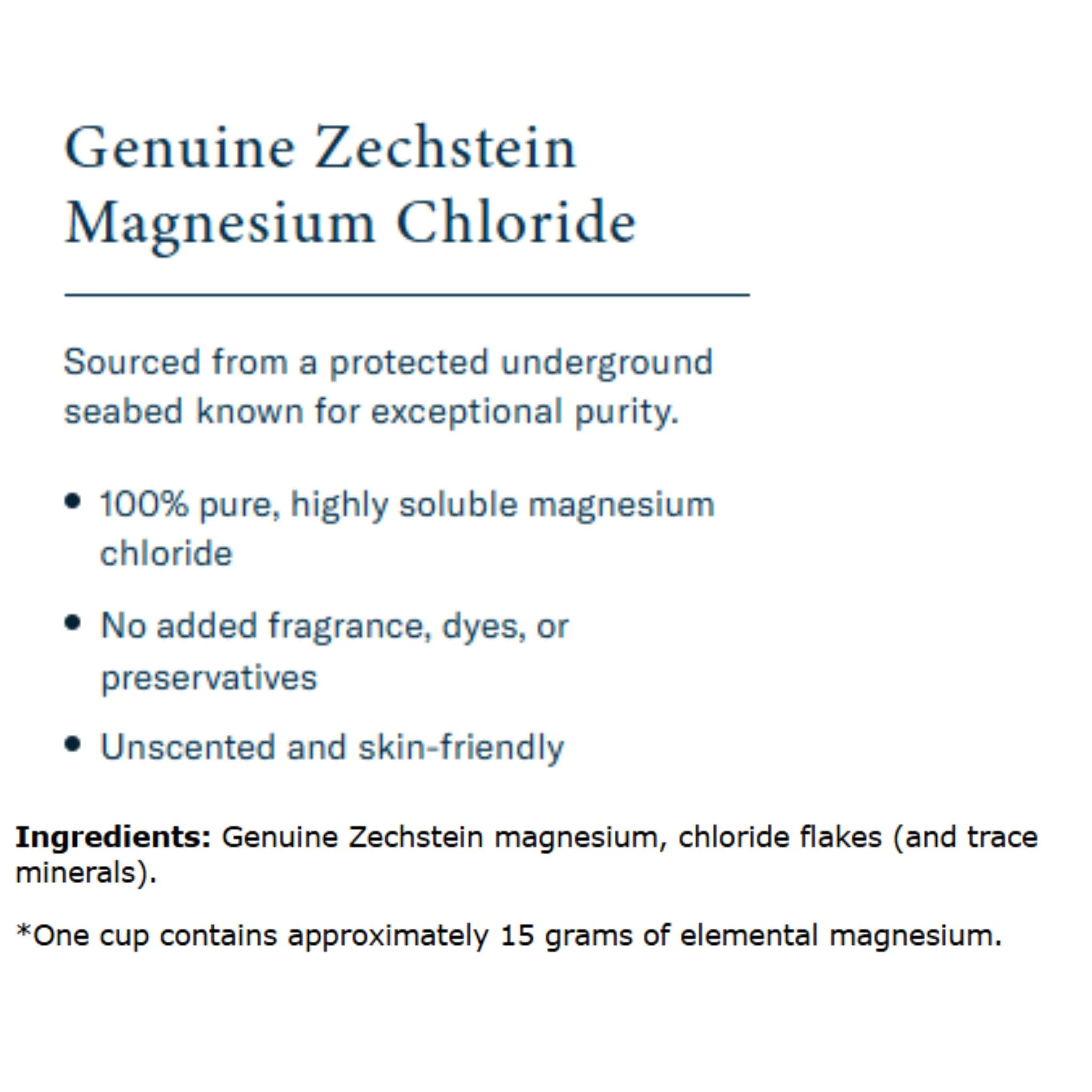 Ancient Minerals Magnesium Bath Flakes (1.65lb) - Nature's Source Inc