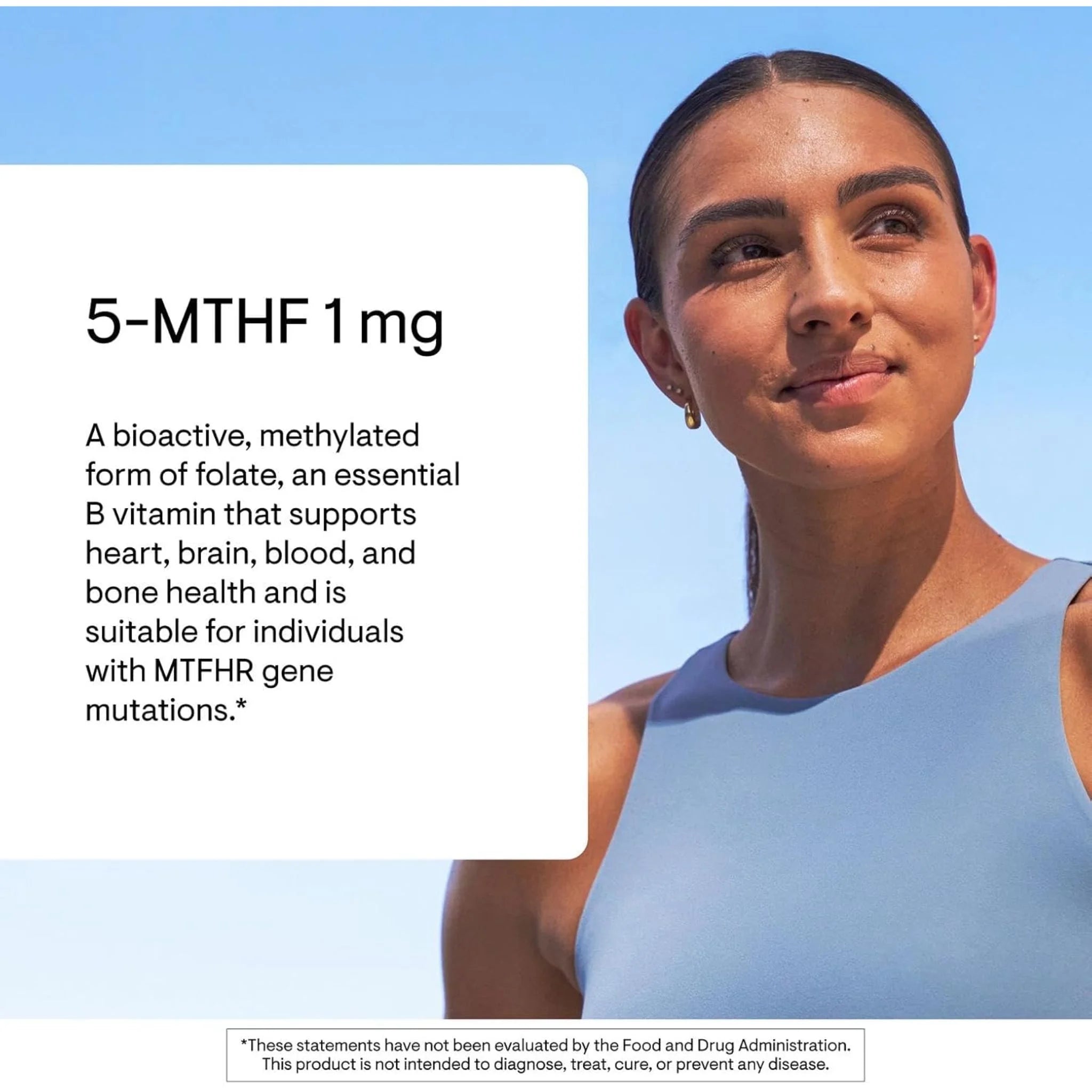 Thorne 5-MTHF 1mg Methylfolate 60 Capsules - Nature's Source Inc
