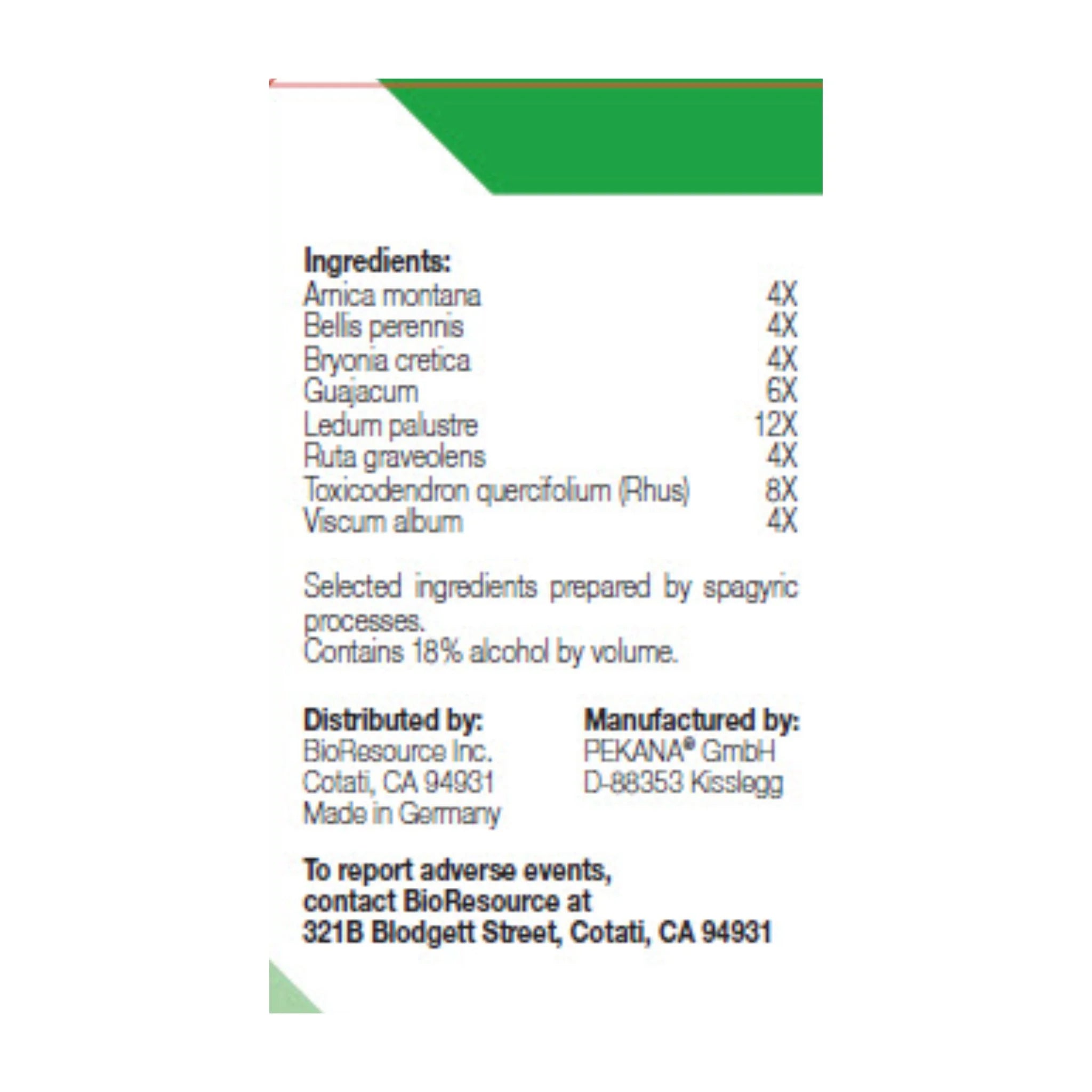 Pekana Inflamyar Drops (Pain-Relief) - 100ml - Nature's Source Inc