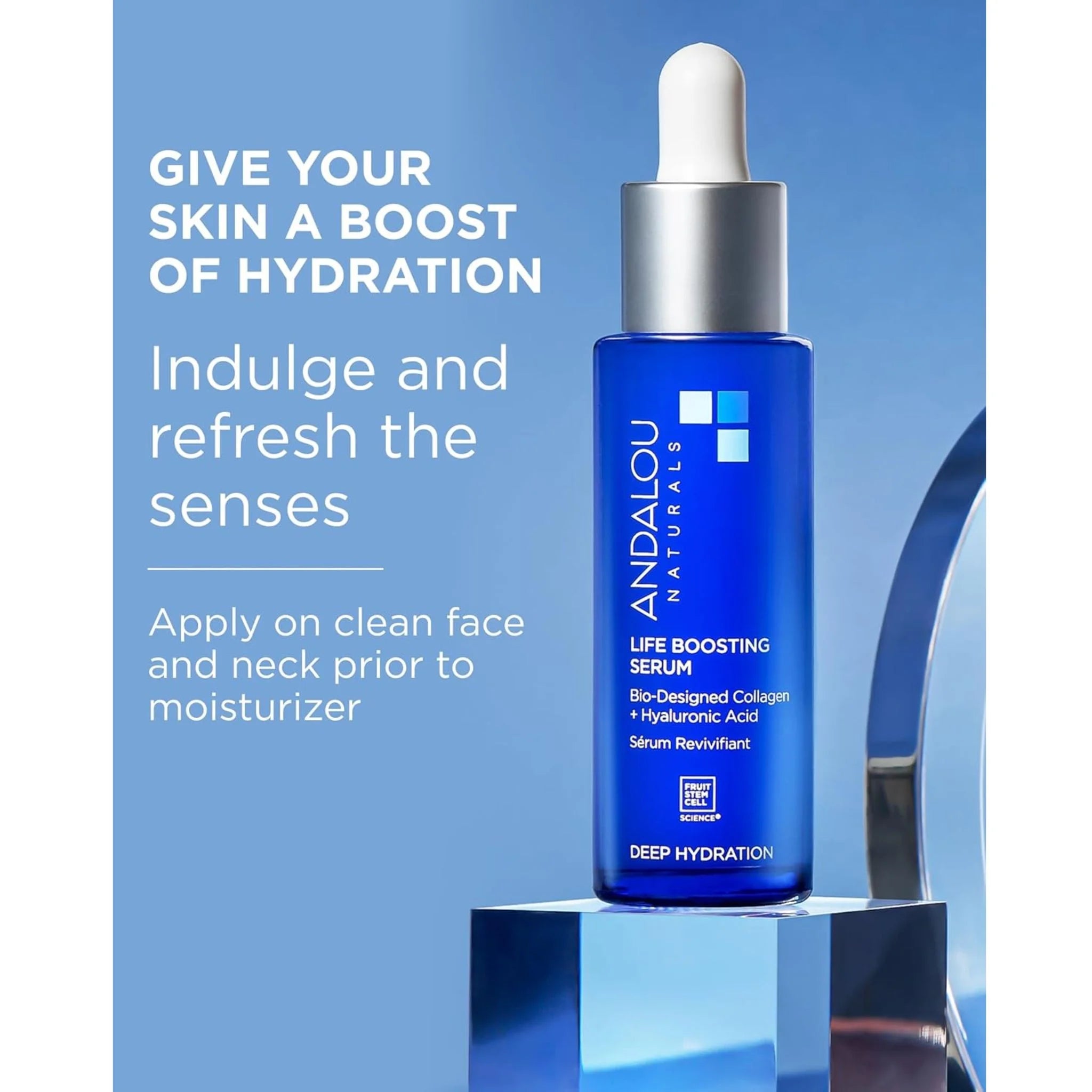 Andalou Naturals Life Boosting Serum 30ml - Nature's Source Inc