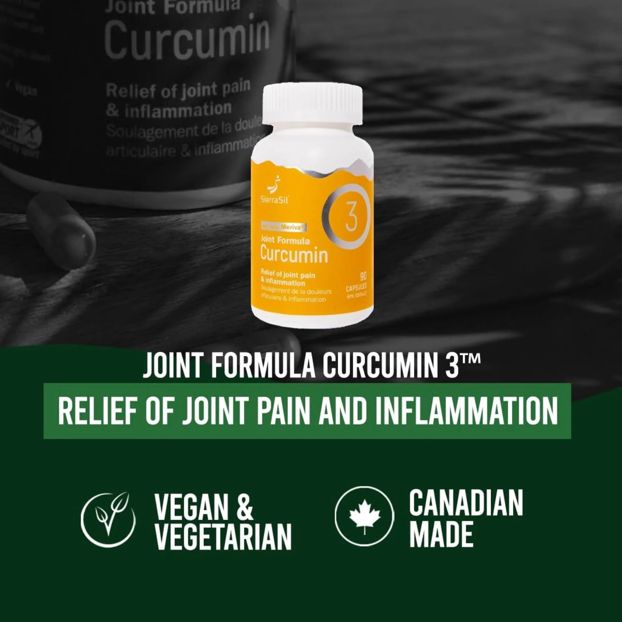 Sierrasil Joint Formula Curcumin - 90 Capsules