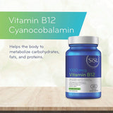 SISU B12 1000mcg - Cyanocobalamin 60 vcap