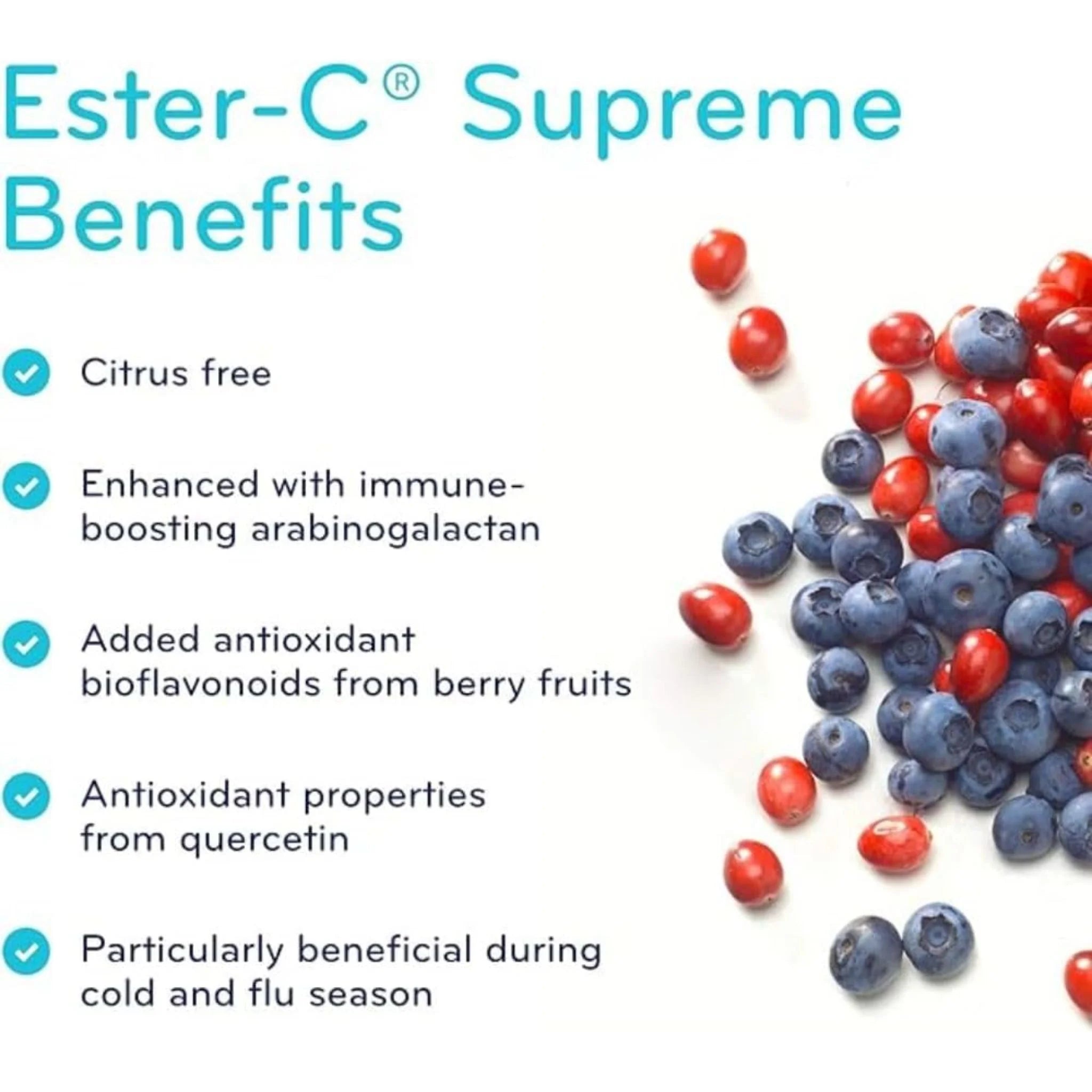 Sisu Citrus-Free Ester-C Supreme 120 Veg Capsules