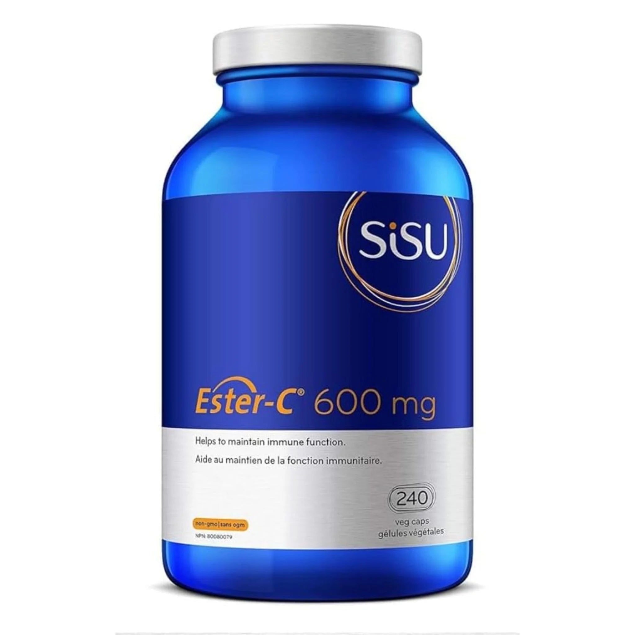 Sisu Ester - C 600mg 240 Veg Capsules - Nature's Source Inc