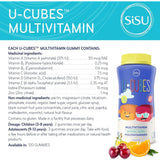 Sisu U-Cubes Multivitamin 120 Gummies