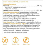 Sisu Orange Ester-C 500mg 90 Chewable Tablets