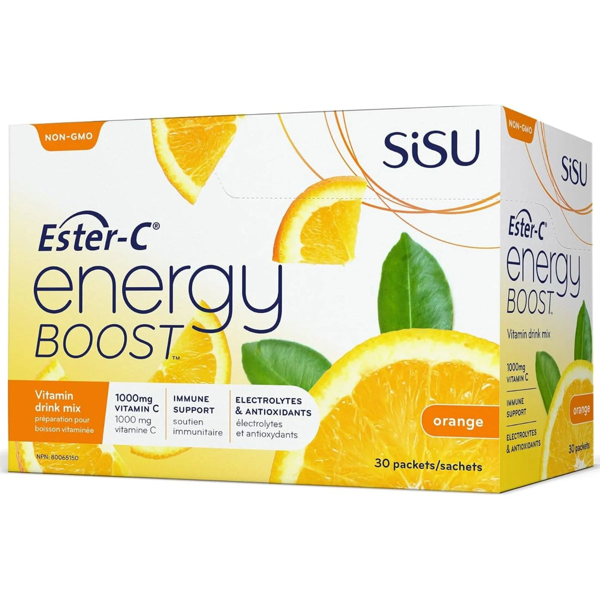 Sisu Ester-C Energy Boost Orange 30 Packets