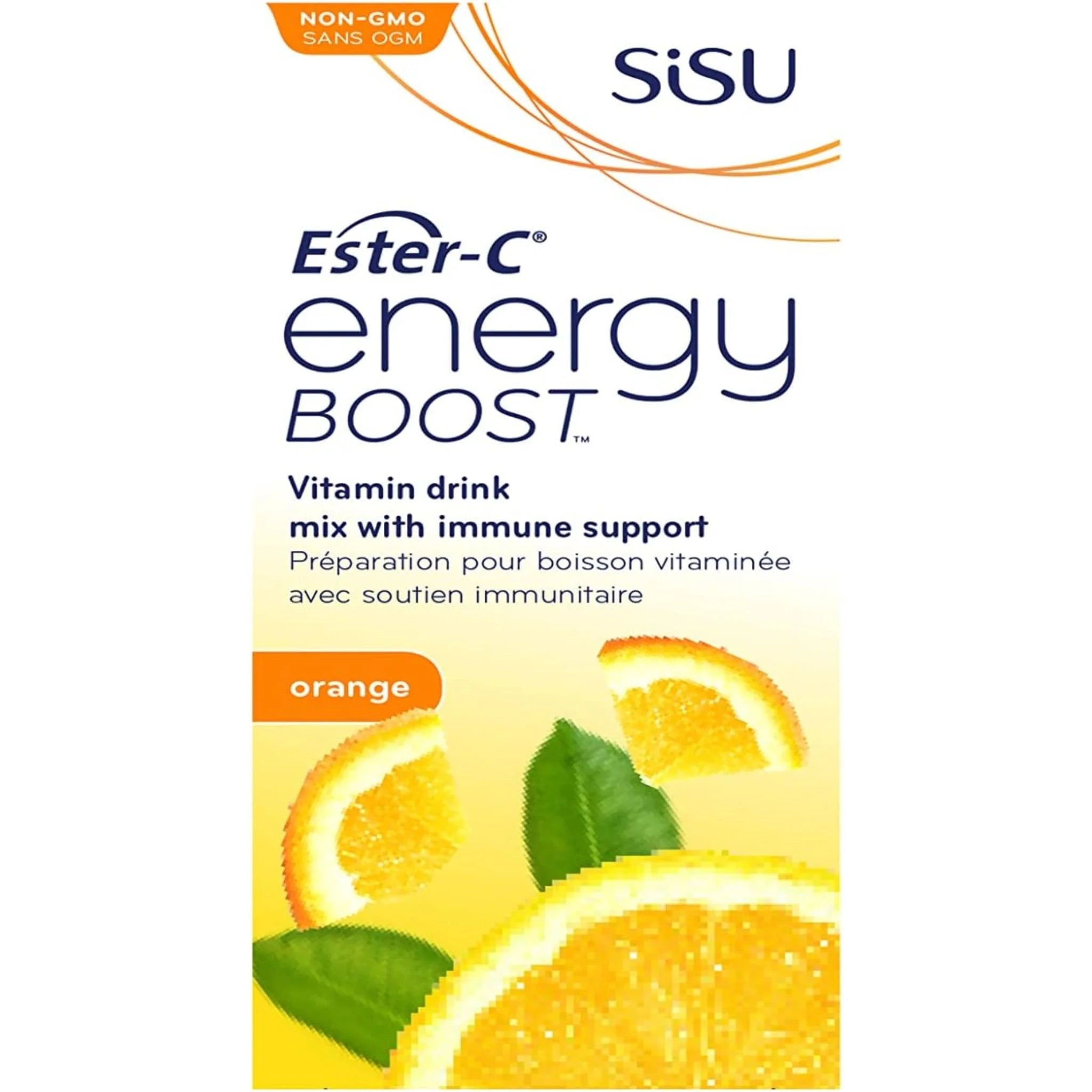 Sisu Ester-C Energy Boost Orange 30 Packets