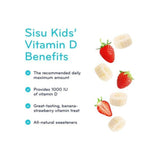 Sisu Kids Vitamin D 90 Chewable Tablets