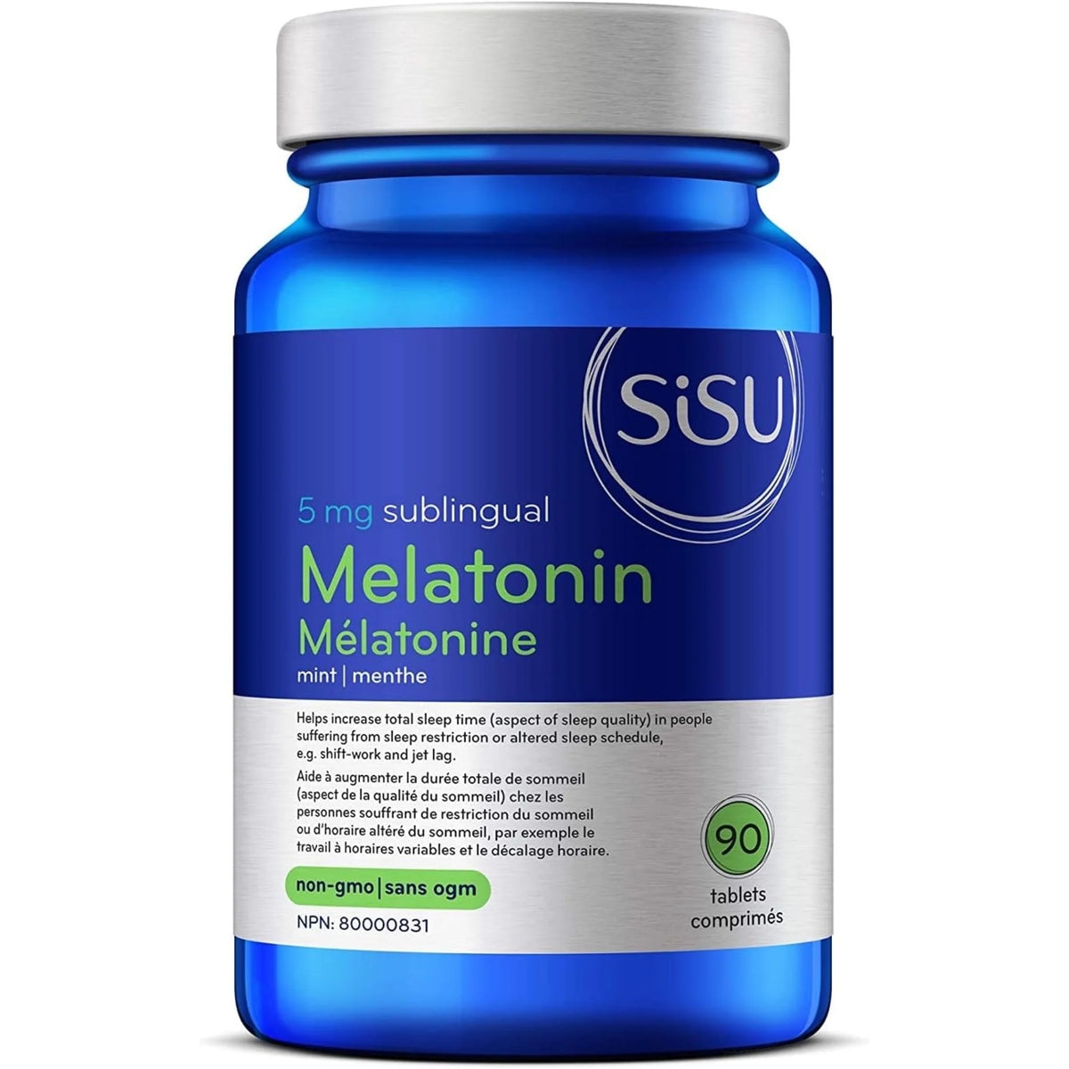 Sisu Mint Vegan Melatonin 90 Tablets