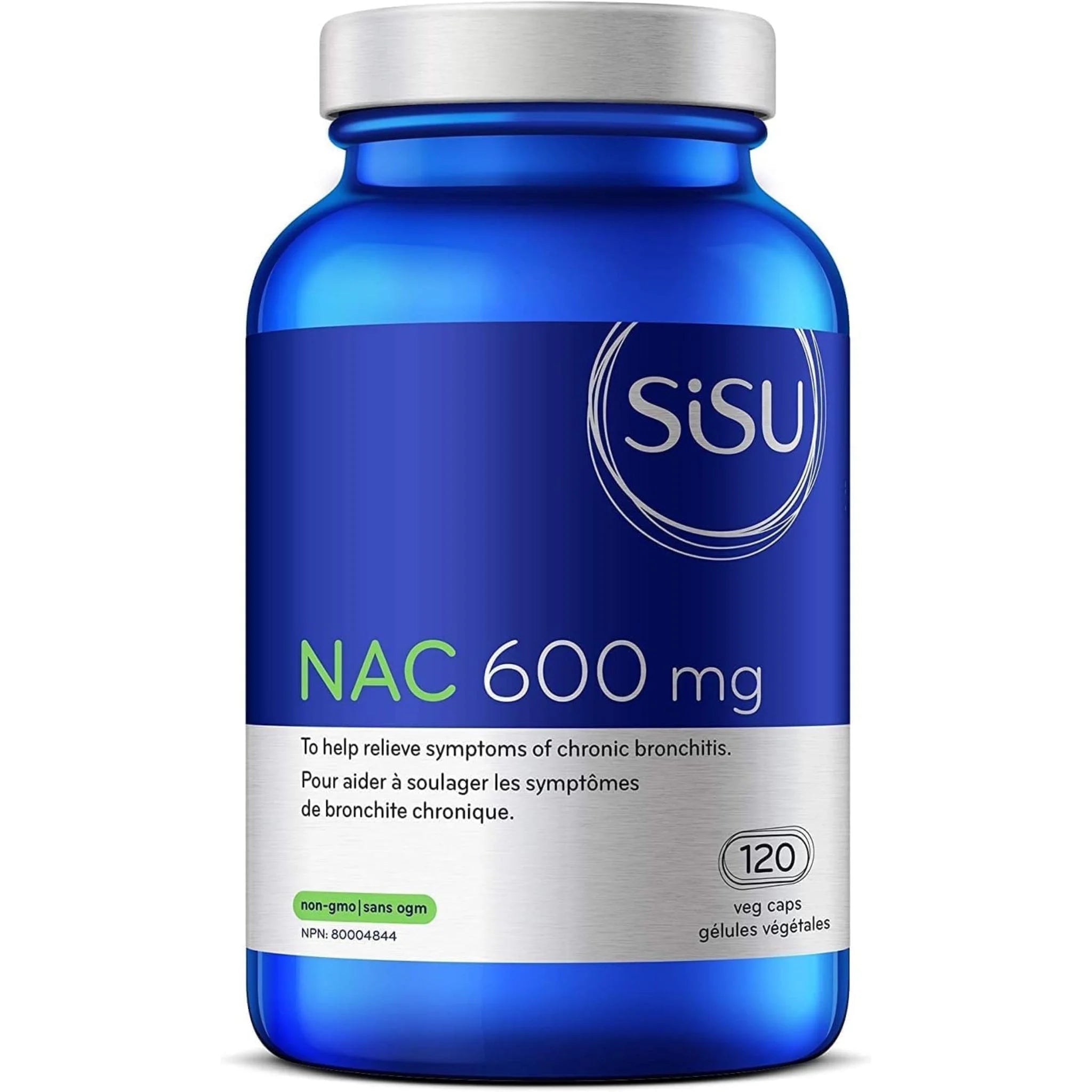 Sisu NAC 600mg 120 Veg-Caps - Nature's Source Inc