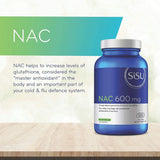 Sisu NAC 600mg 120 Veg-Caps - Nature's Source Inc