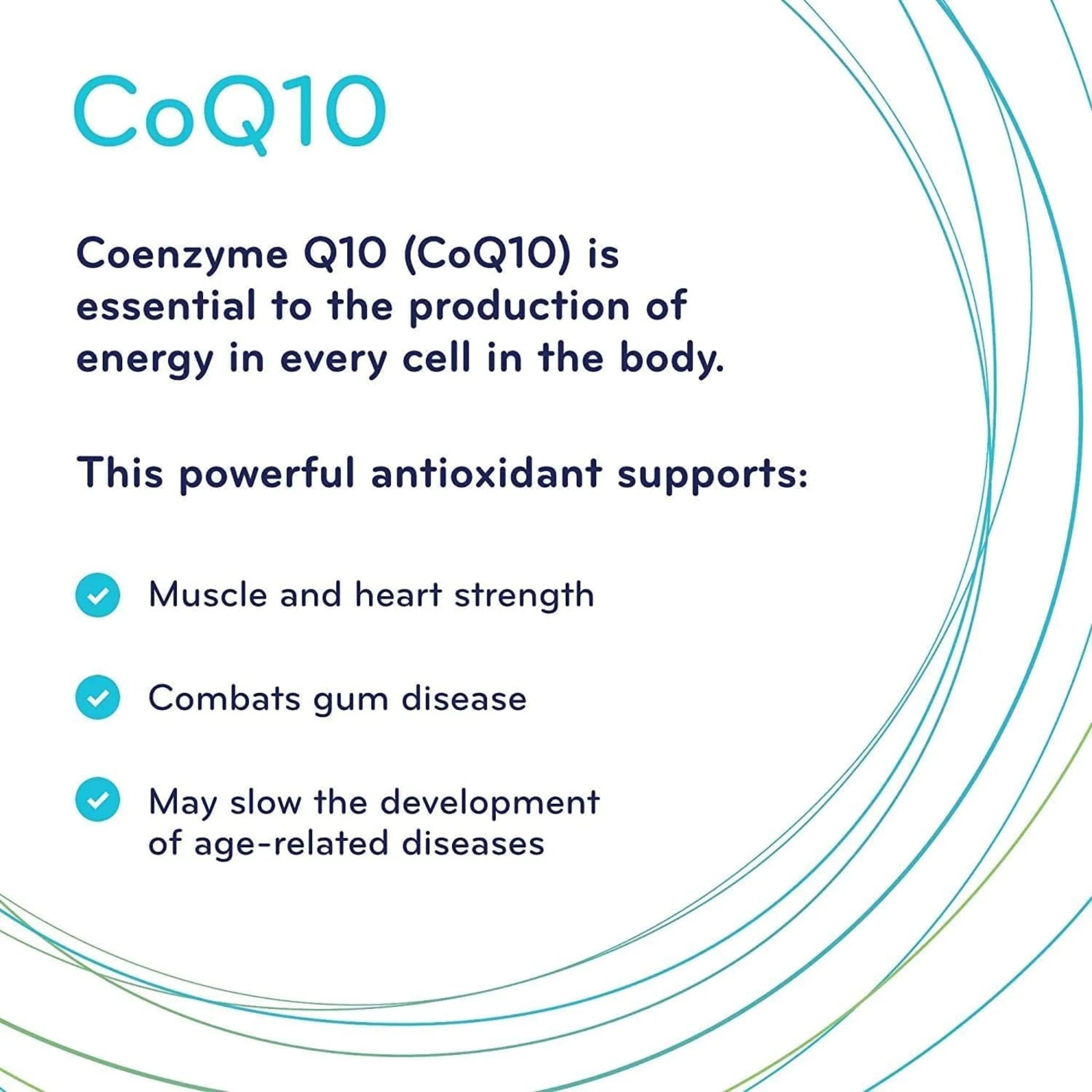 Sisu Coenzyme Q10 - 120 Softgels