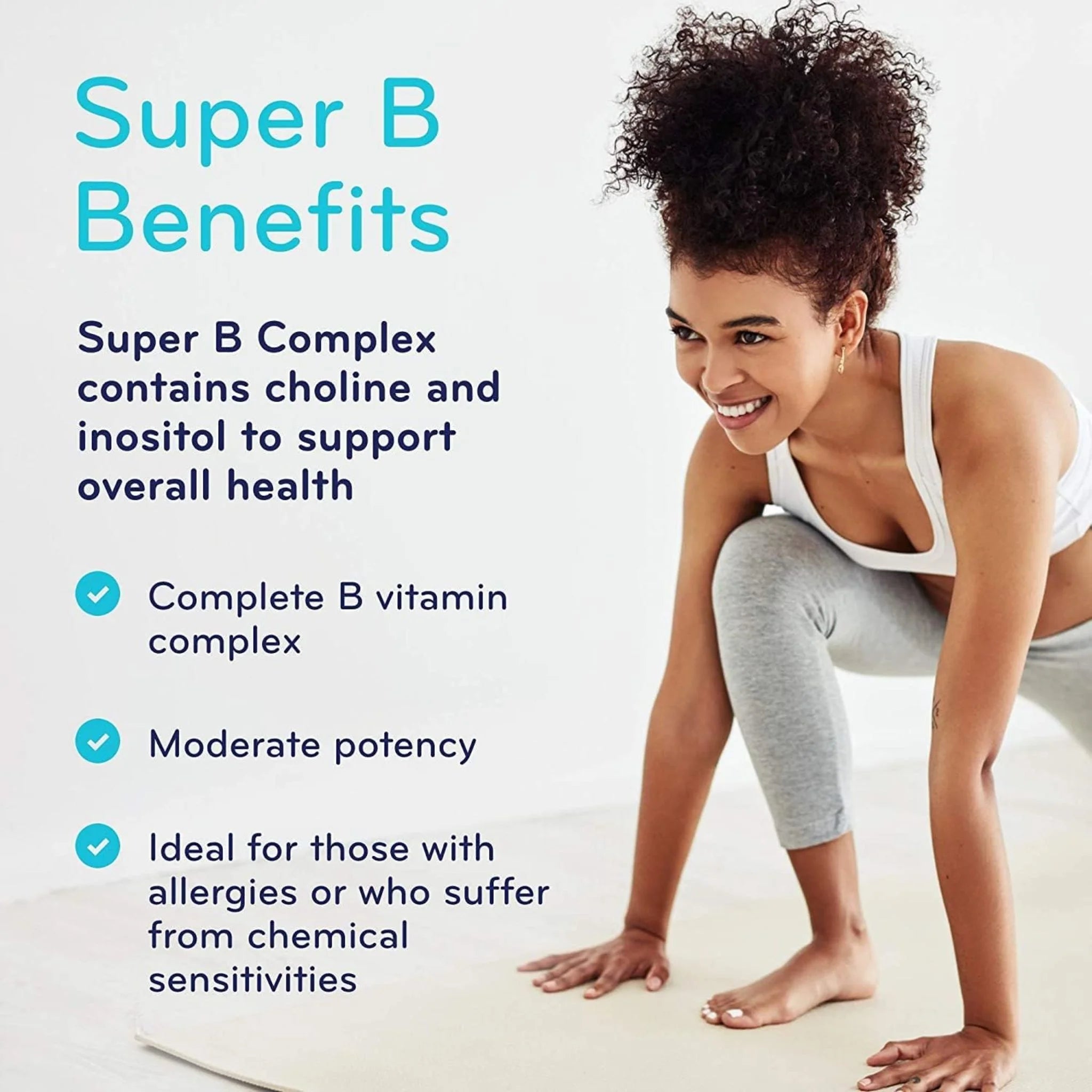 Sisu Super B Complex 90 Veg Capsules - Nature's Source Inc