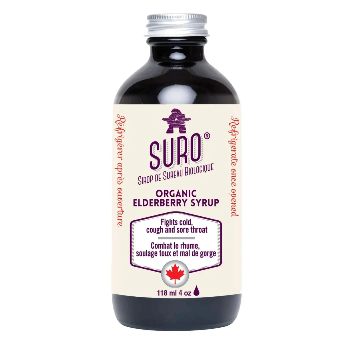Suro Elderberry Syrup Adult 118ml