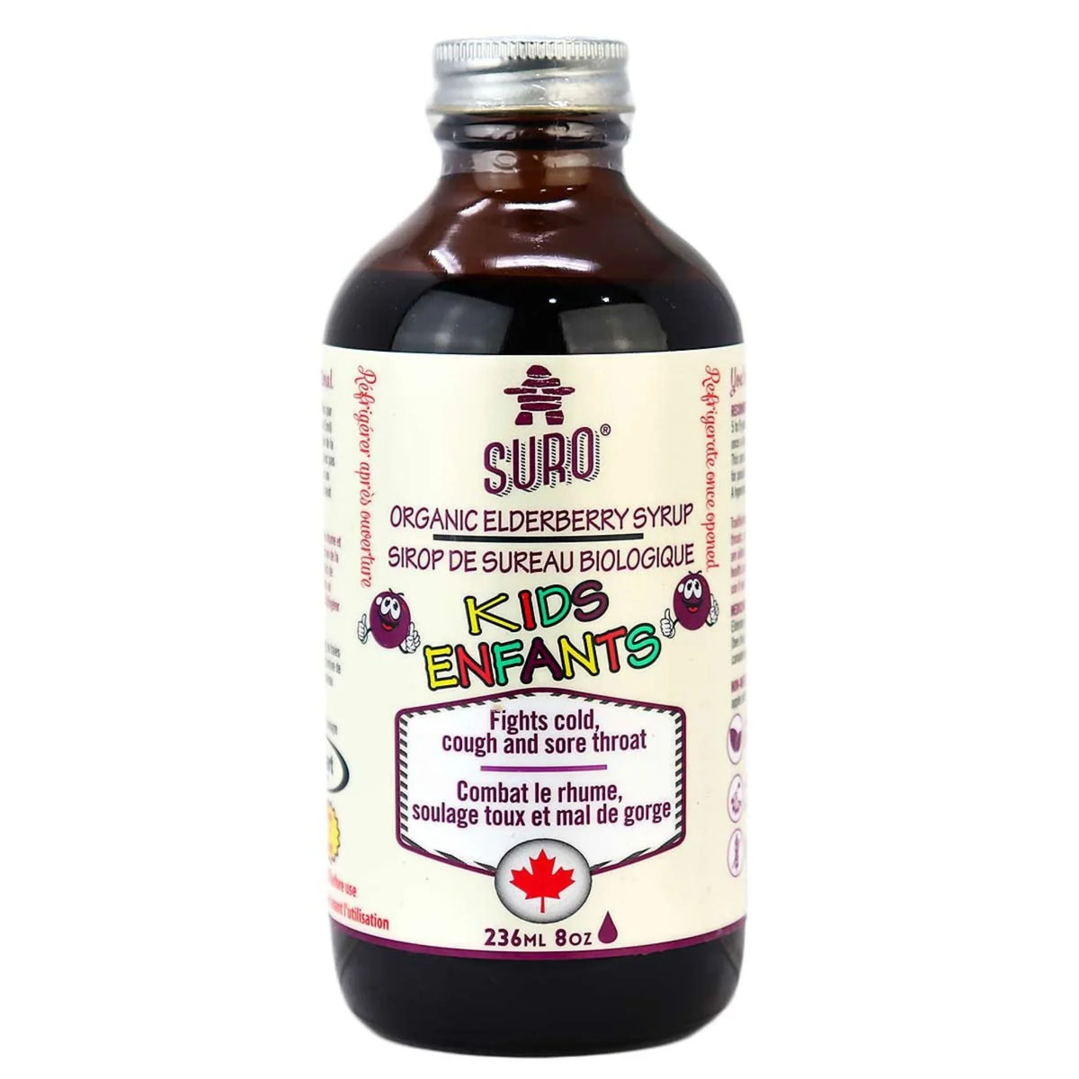Suro Kids Organic Elderberry Syrup 236ml