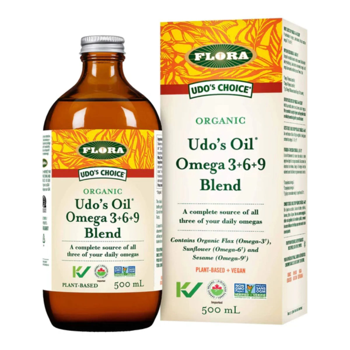 Flora Udos Oil Omega 3-6-9 Blend (500 ml)