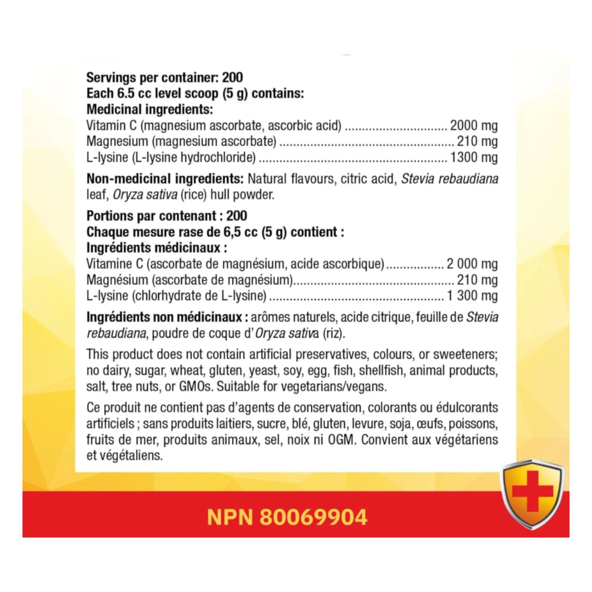 Medi - C Plus With Magnesium Ascorbate Berry 1kg - Nature's Source Inc