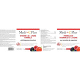 Medi - C Plus With Magnesium Ascorbate Berry 1kg - Nature's Source Inc