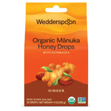 Wedderspoon Manuka Ginger Honey Drops 120g