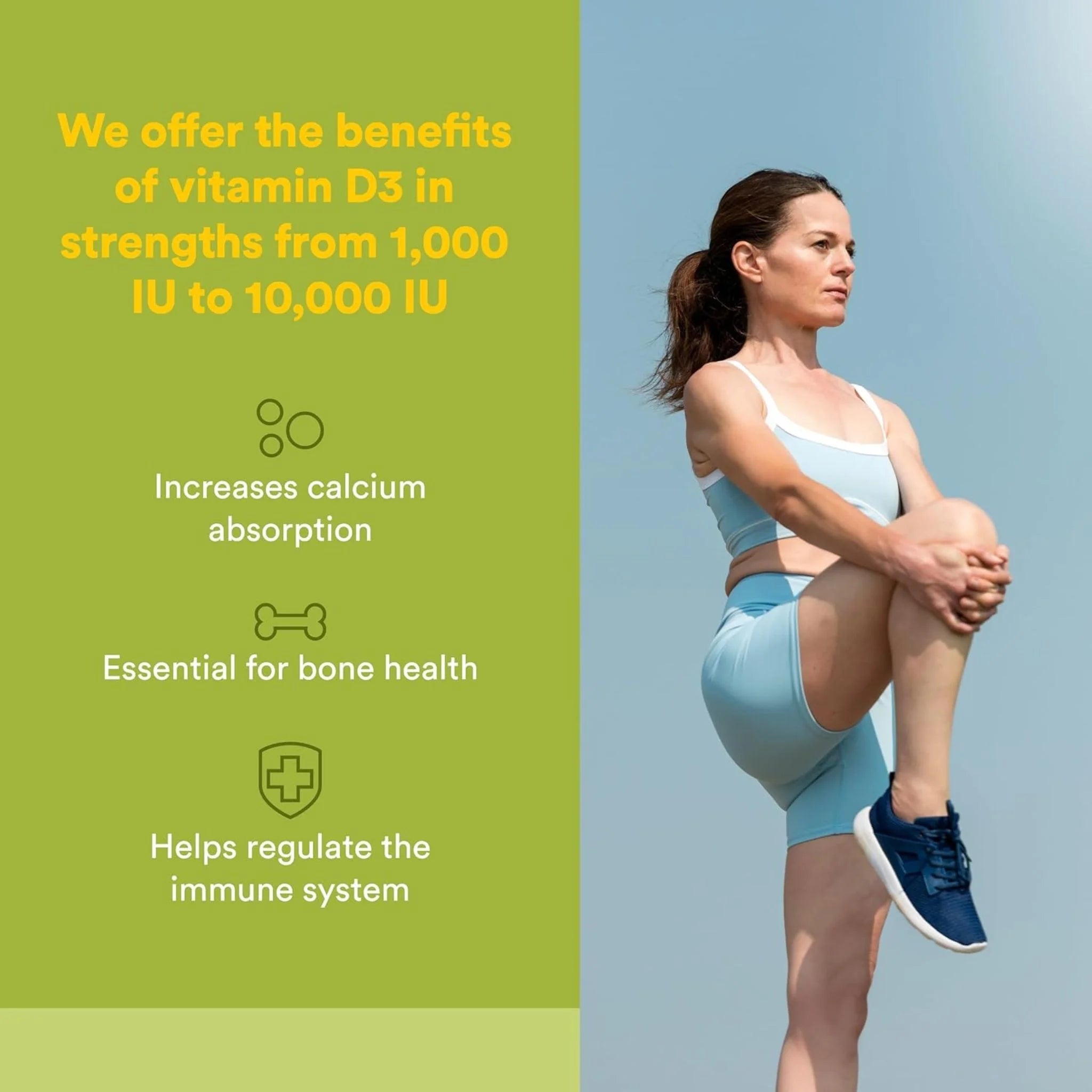 Natural Factors Vegan Vitamin D3 1000 IU - 90 Veggie Capsules