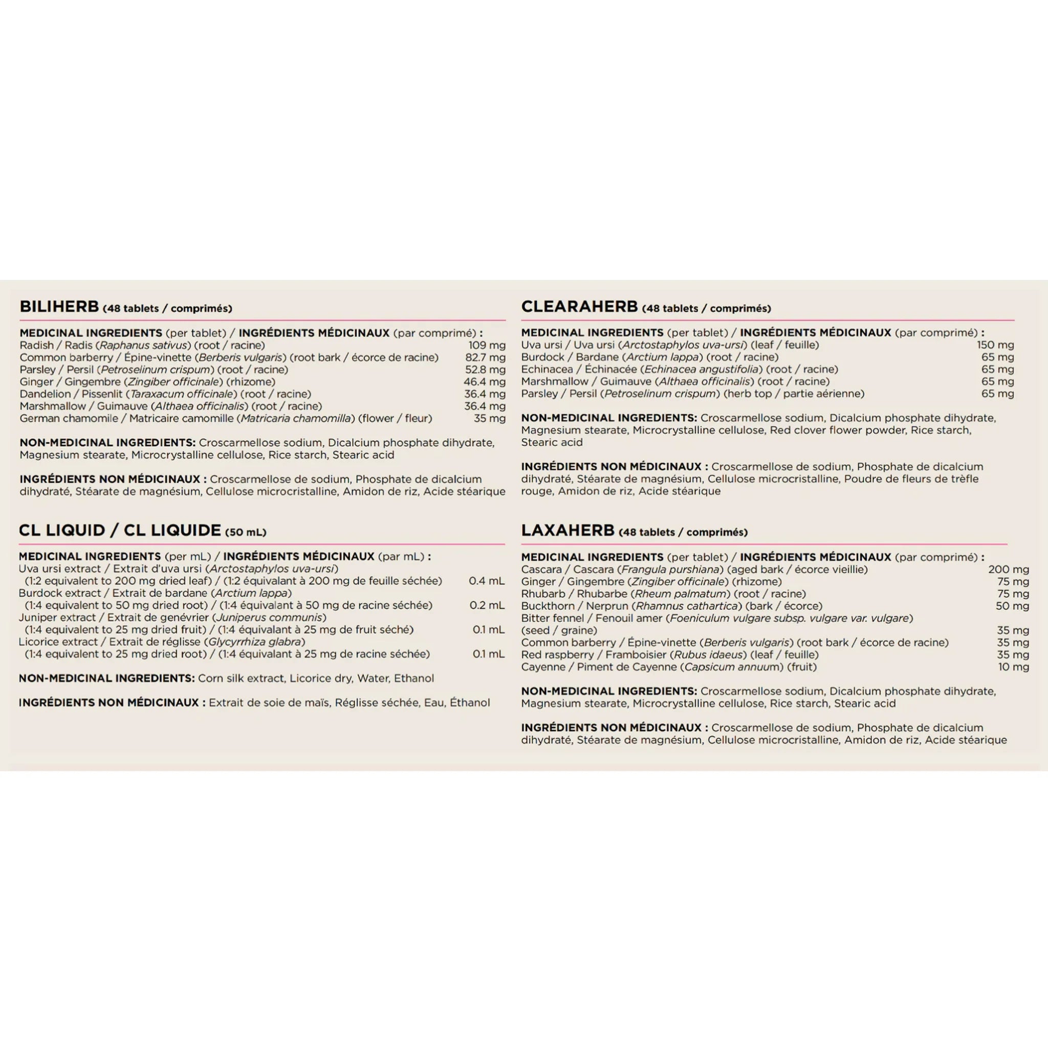 Wild Rose Herbal D - Tox (12 - Day Cleanse Kit) - Nature's Source Inc