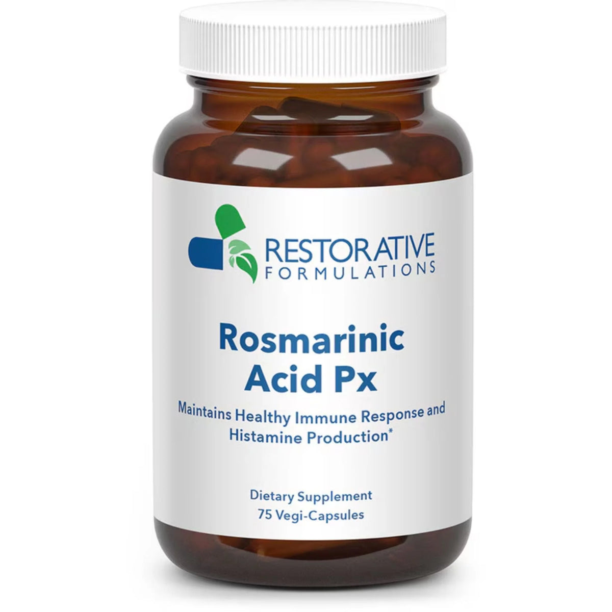 Restorative Formulations Rosmarinic Acid Px 75 Vegi-Capsules