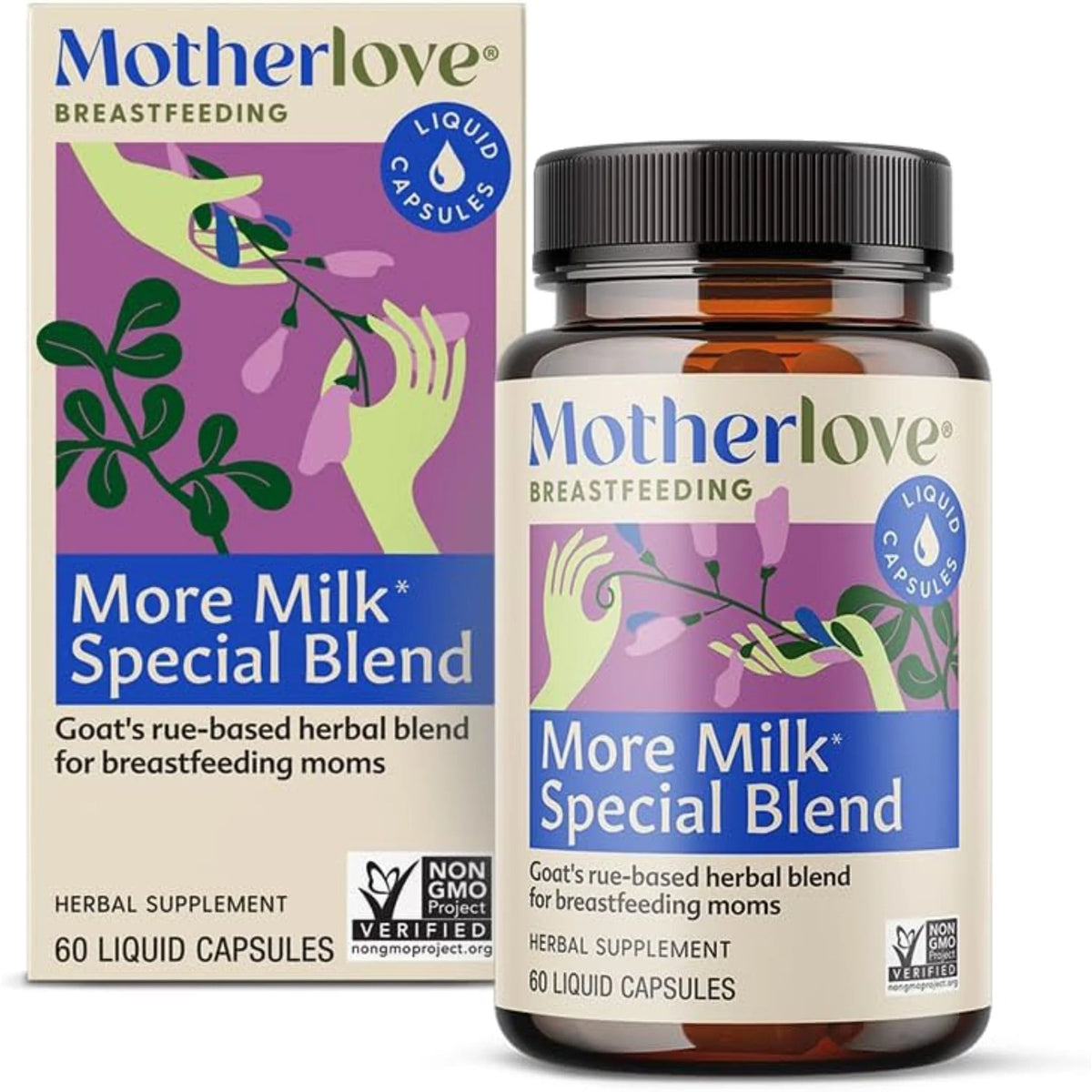 Motherlove More Milk Special Blend 60 Liquid Capsules