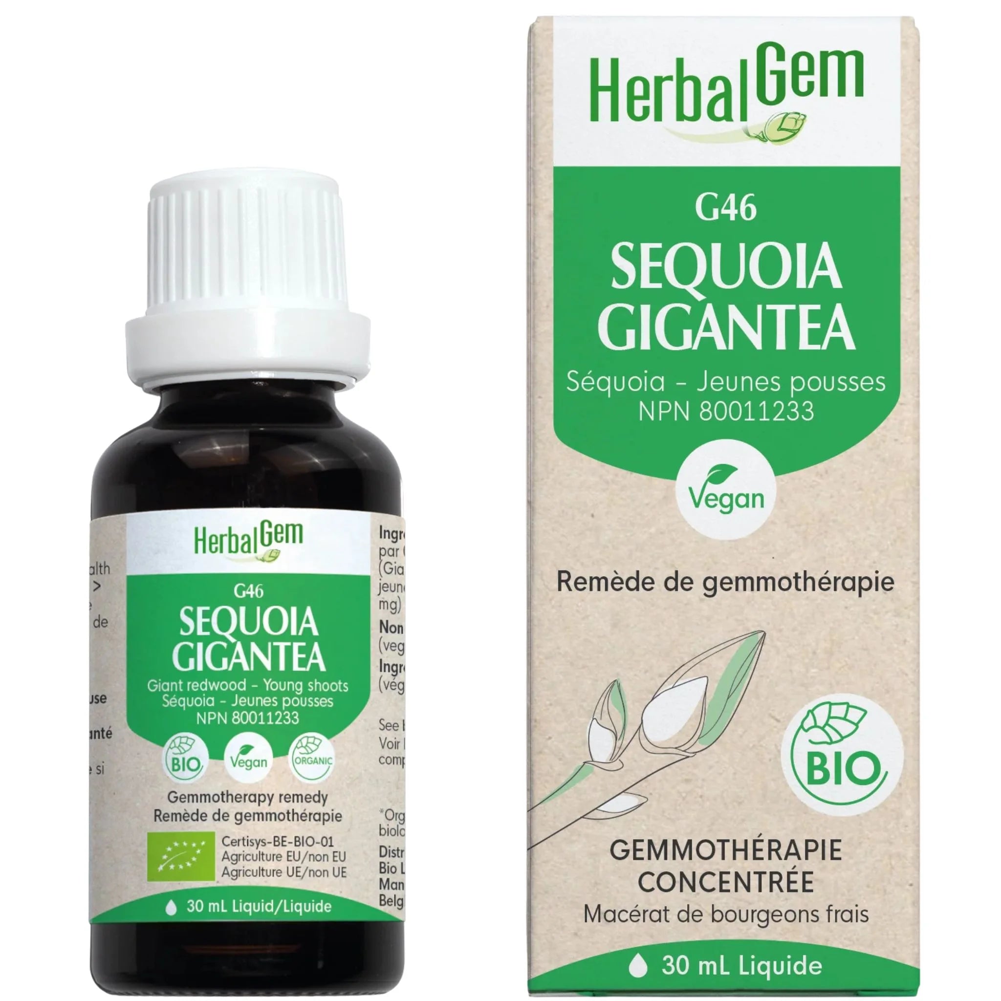 HerbalGem G46 Sequoia gigantea 30ml