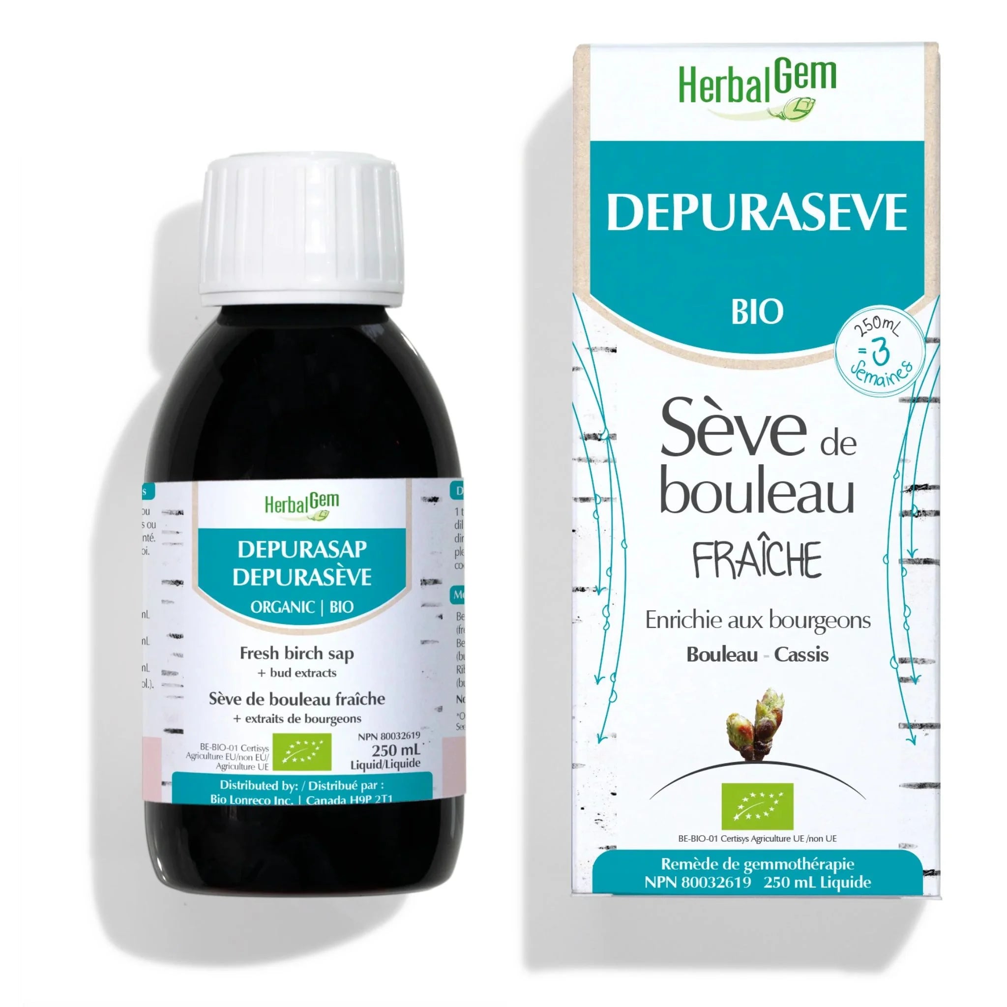 Herbal Gem G20 DEPURASAP 250M