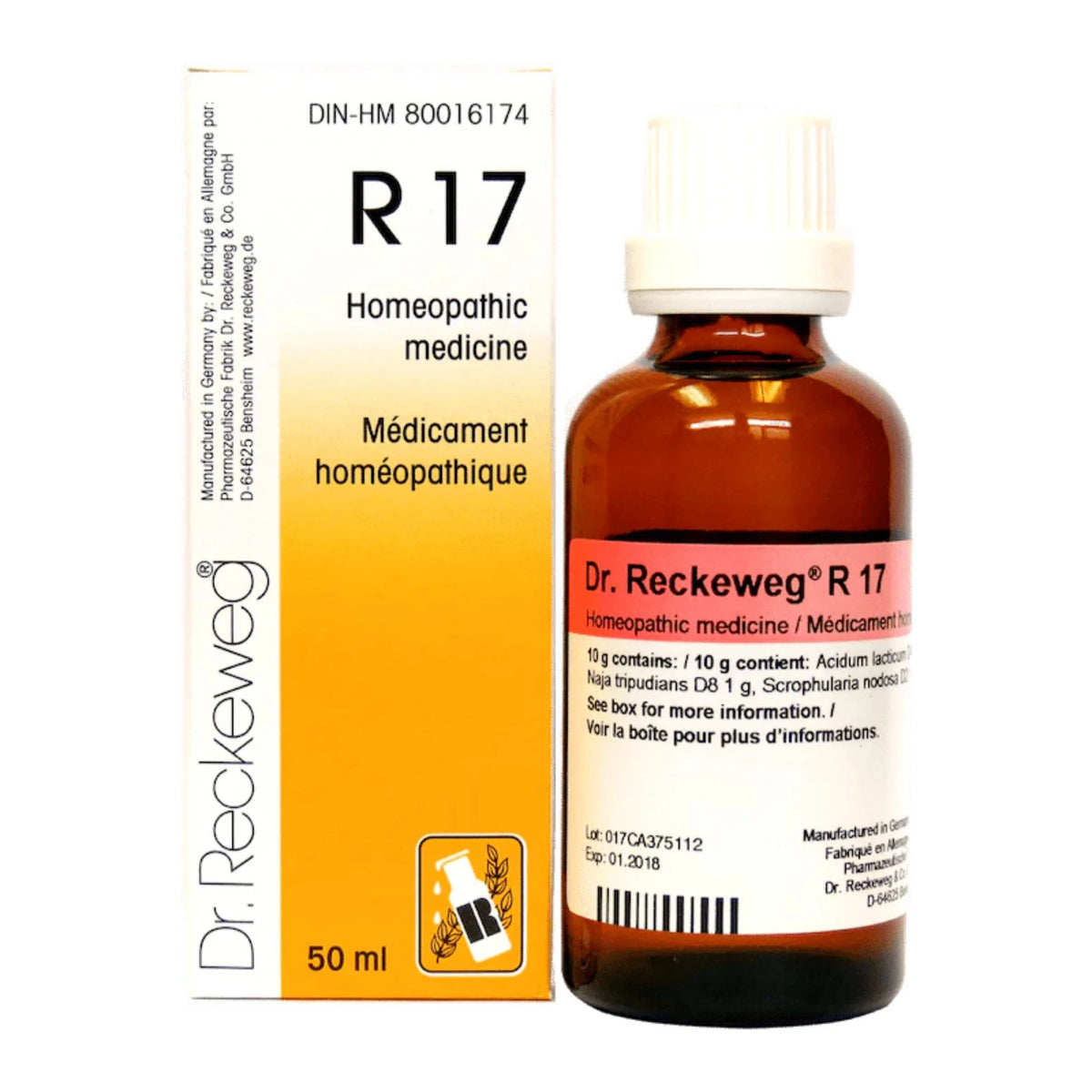 Dr. Reckeweg R17 - 50 ml - Nature's Source Inc