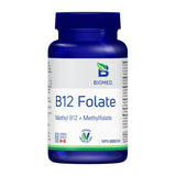 Biomed B12 Folate Methyl B12 + Methylfolate 60 Lozenges - Nature's Source Inc