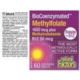 Natural Factors Biocoenzymated Methylfolate 60ct