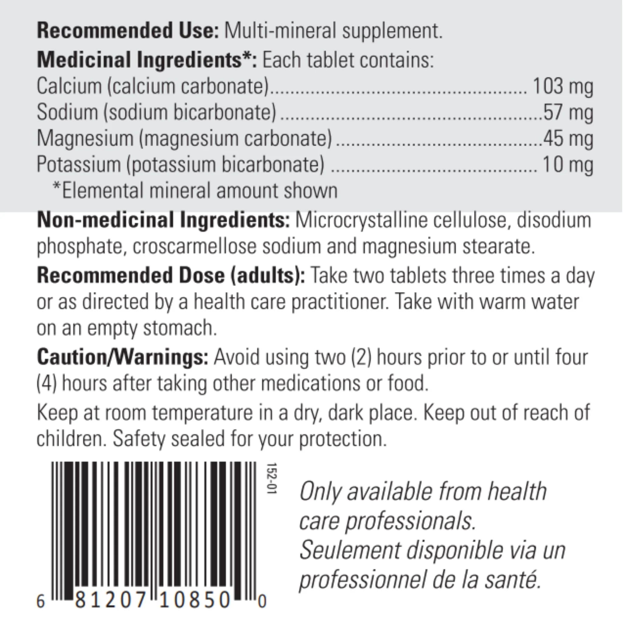 Biomed Basictab (180 Tablets) - Nature's Source Inc
