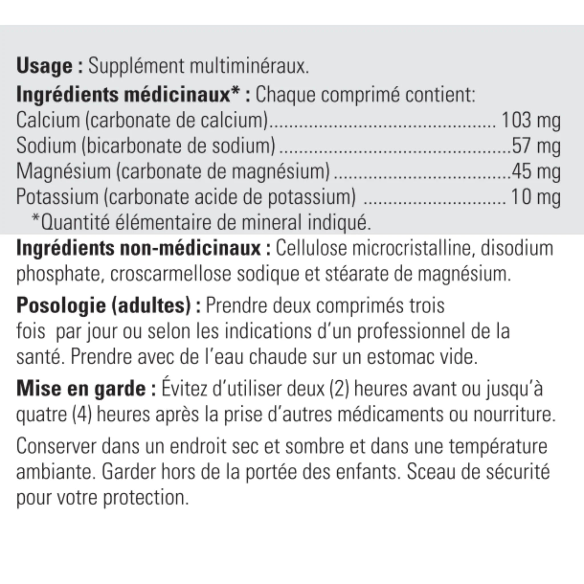 Biomed Basictab (180 Tablets) - Nature's Source Inc