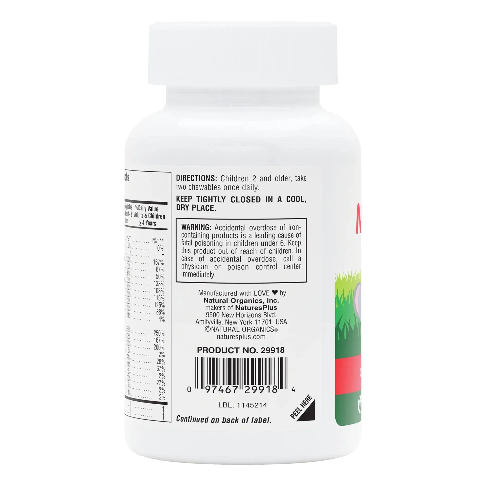 Animal Parade Sugar Free Multivitamin Chewables Assorted 90ct