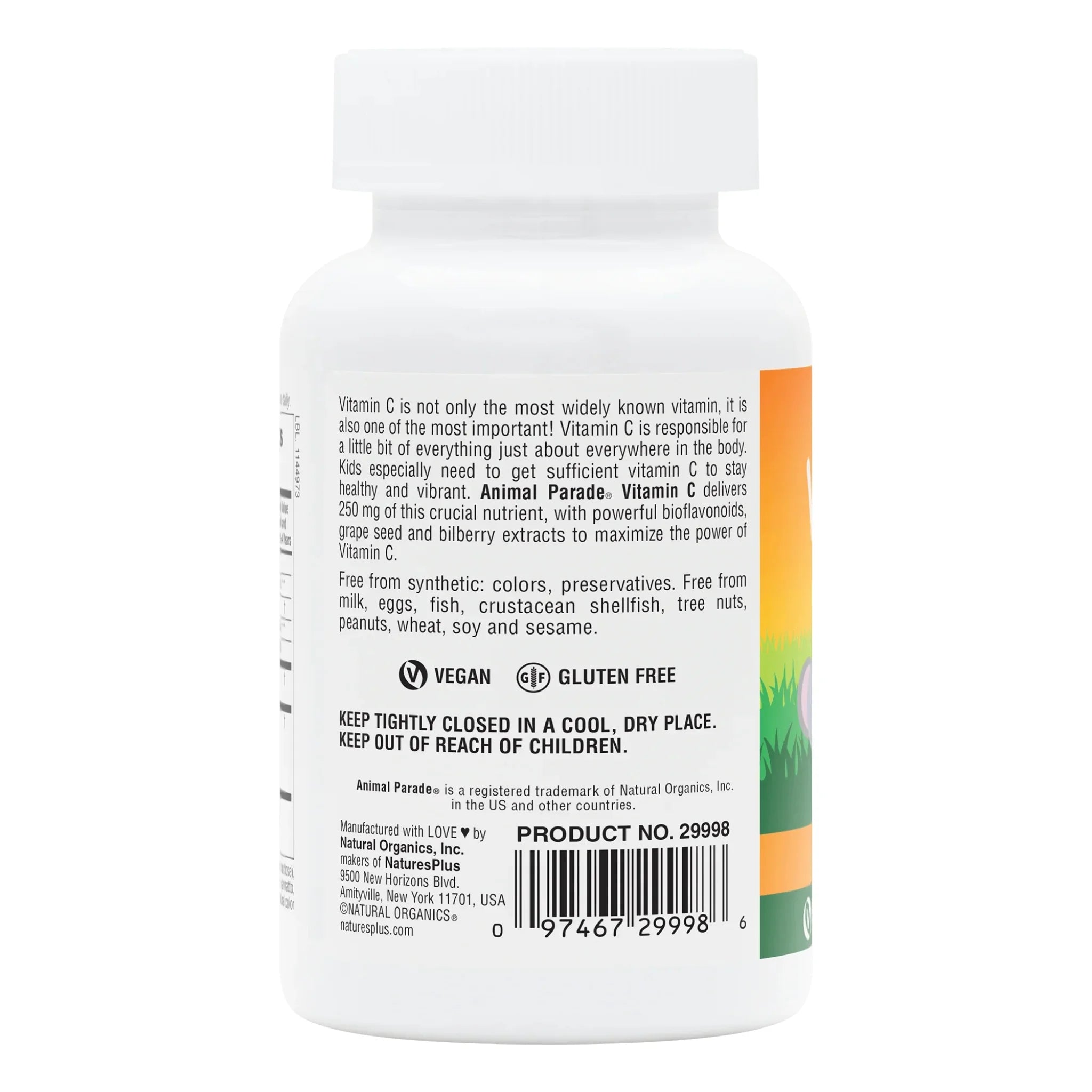 Animal Parade Vitamin C Orange Chewables 90ct
