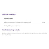Bioclinic Naturals DGL Deglycyrrhizinated Licorice Root Extract 400mg 180 Chewable Tablets - Nature's Source Inc