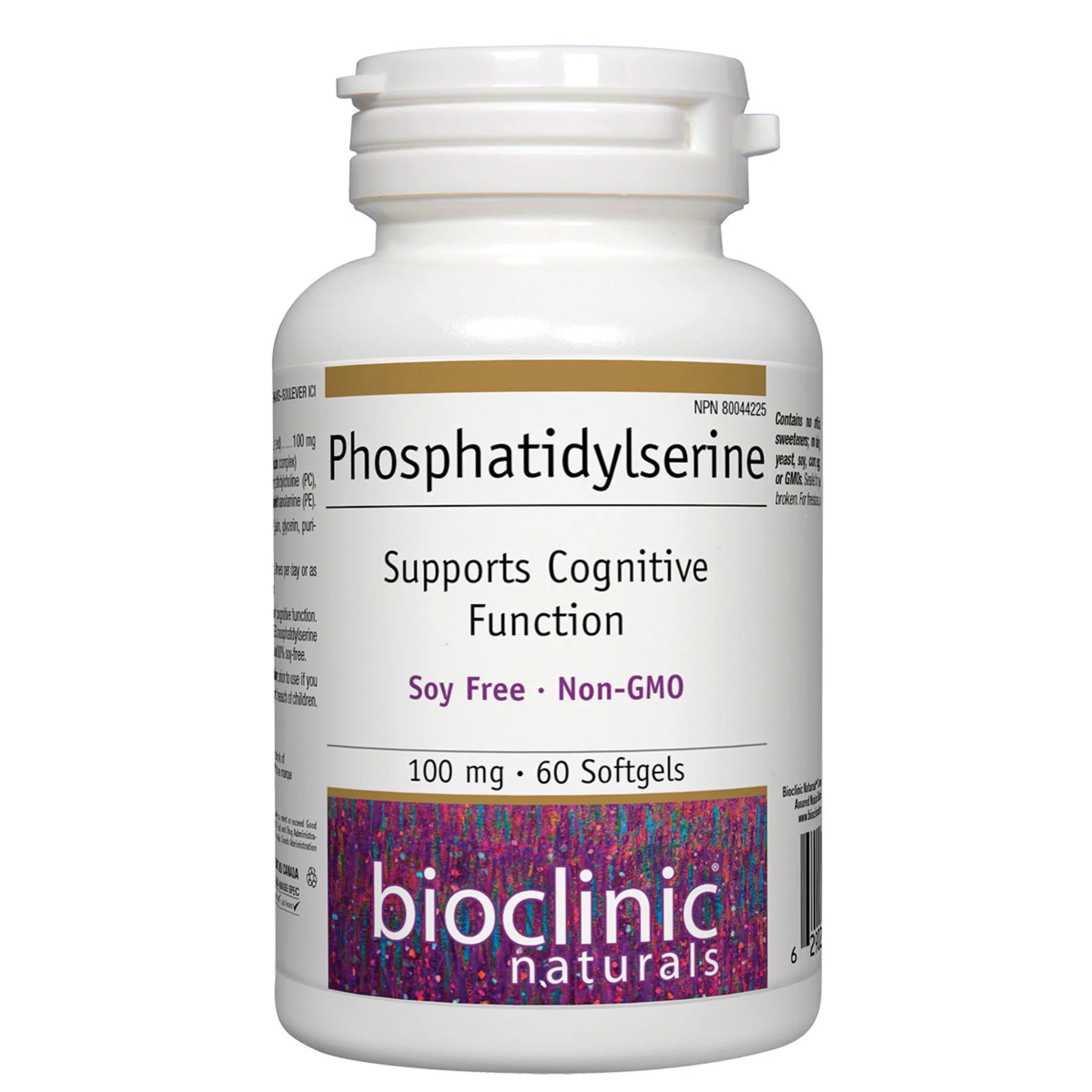 Bioclinic Naturals Phosphatidylserine PS 60 Softgels - Nature's Source Inc