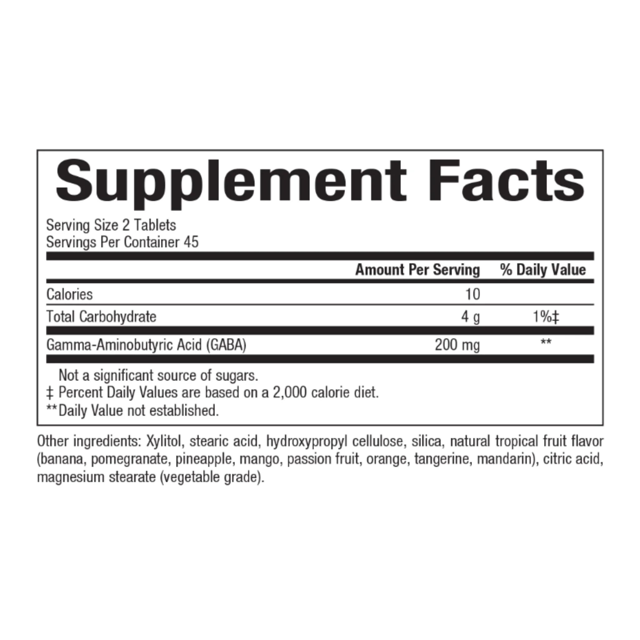 Bioclinic Naturals GABA - Pro 100mg 90 Veg - Caps - Nature's Source Inc